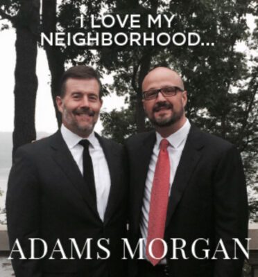 Two Men in Black Suit - Adams Morgan