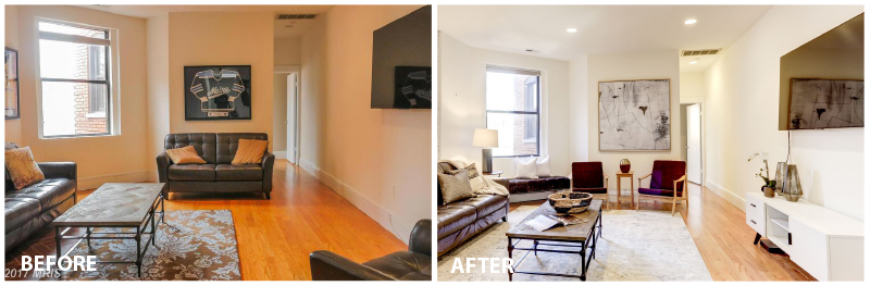 2118 O ST NW, #C Before and After